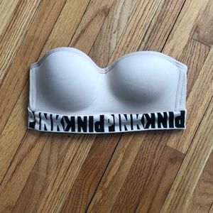 Strapless bra